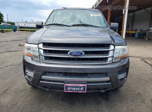 1FMJK2AT2HEA37709 2017 FORD EXPEDITION Gray Вид спереду