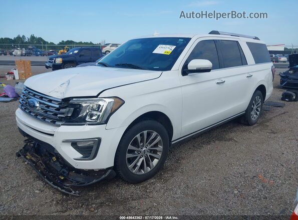 1FMJK2AT2JEA08345 2018 FORD EXPEDITION MAX White Передня ліва чверть
