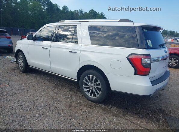 1FMJK2AT2JEA08345 2018 FORD EXPEDITION MAX White Задня ліва чверть