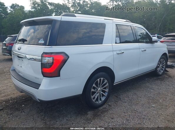 1FMJK2AT2JEA08345 2018 FORD EXPEDITION MAX White Задня права чверть