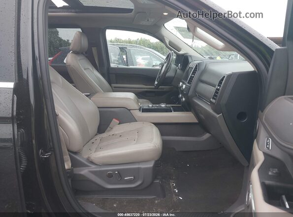 1FMJK2AT2MEA45691 2021 FORD EXPEDITION Black Widok wnętrza z przodu