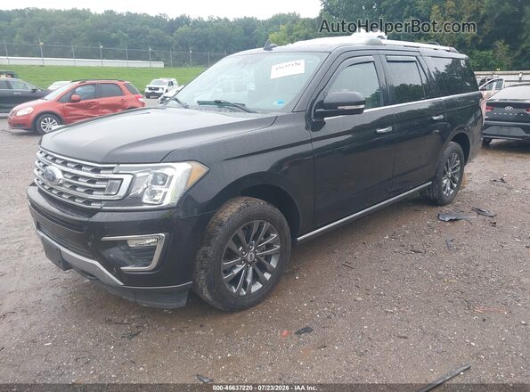 1FMJK2AT2MEA45691 2021 FORD EXPEDITION Black Przód lewy