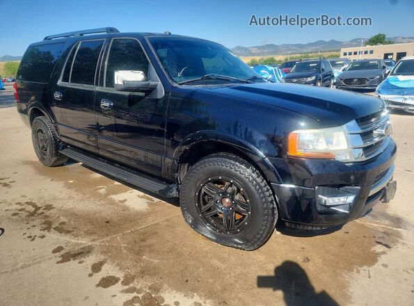 1FMJK2AT3GEF28689 2016 FORD EXPEDITION Black Przód prawy