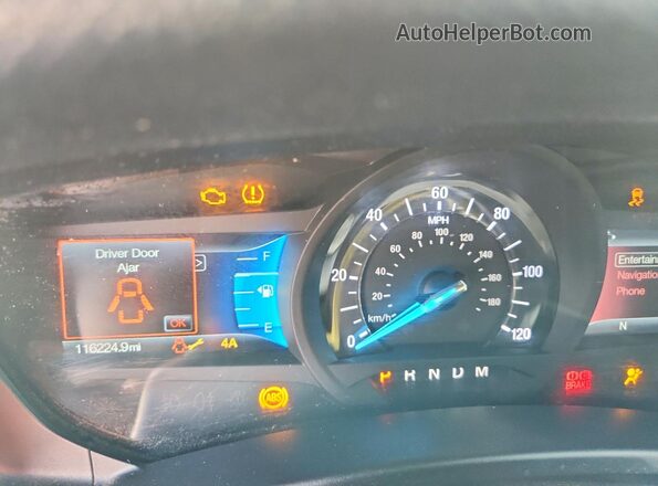 1FMJK2AT3GEF28689 2016 FORD EXPEDITION Black Widok zestawu wskaźników