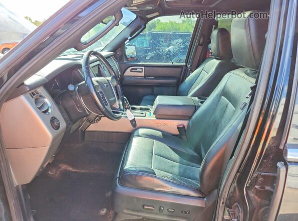 1FMJK2AT3GEF28689 2016 FORD EXPEDITION Black Widok wnętrza z przodu