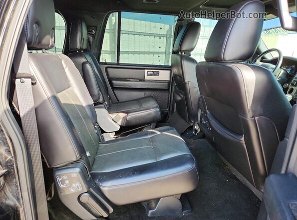 1FMJK2AT3GEF28689 2016 FORD EXPEDITION Black Widok wnętrza z tyłu