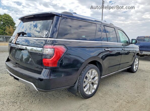 1FMJK2AT3JEA61300 2018 FORD EXPEDITION Черный Задняя правая четверть