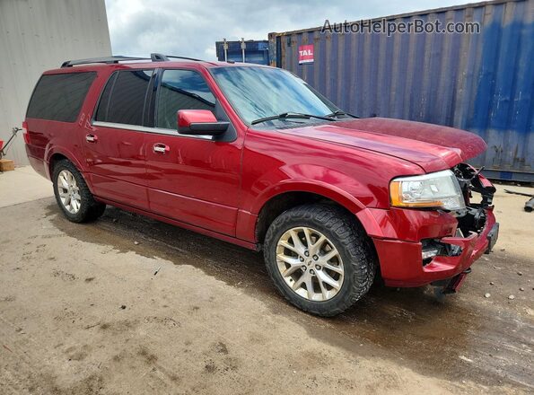 1FMJK2AT4GEF46912 2016 FORD EXPEDITION Red Przód prawy