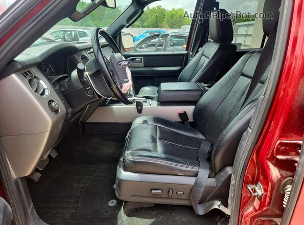 1FMJK2AT4GEF46912 2016 FORD EXPEDITION Red Widok wnętrza z przodu