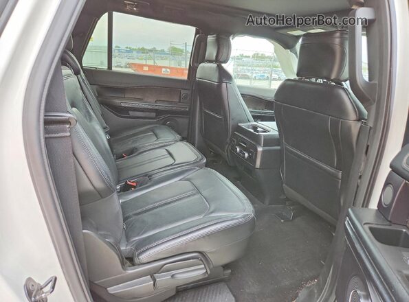 1FMJK2AT4KEA69794 2019 FORD EXPEDITION White Widok wnętrza z tyłu