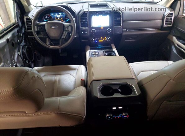1FMJK2AT5JEA50086 2018 FORD EXPEDITION Silver Вид панелі приладів