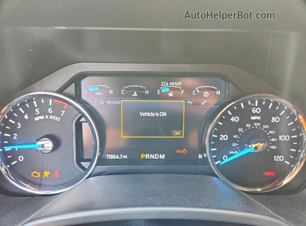 1FMJK2AT5LEA81227 2020 FORD EXPEDITION Черный Вид щитка приборов