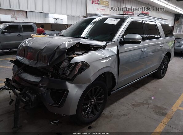 1FMJK2AT5MEA11289 2021 FORD EXPEDITION Silver Vista tres cuartos delantera izquierda