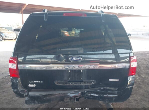 1FMJK2AT6HEA83401 2017 FORD EXPEDITION EL Black 