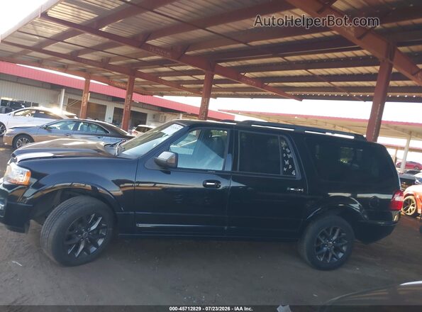 1FMJK2AT6HEA83401 2017 FORD EXPEDITION EL Black Widok wnętrza 360 stopni