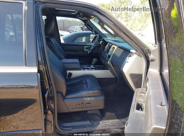 1FMJK2AT7HEA65621 2017 FORD EXPEDITION EL Black Front interior view
