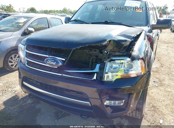 1FMJK2AT7HEA65621 2017 FORD EXPEDITION EL Black Front view