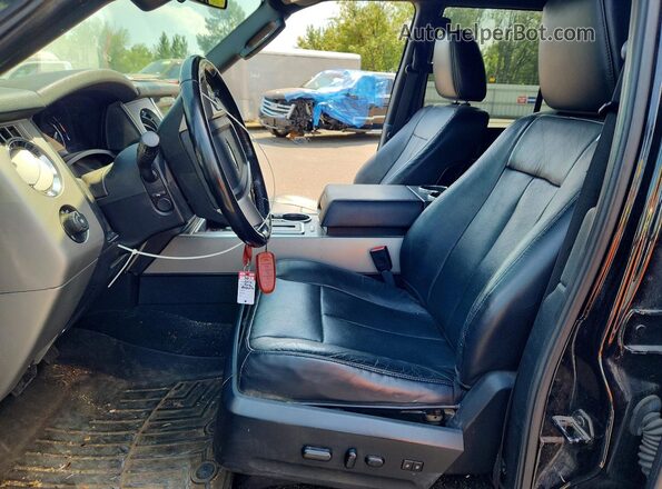1FMJK2AT8GEF33158 2016 FORD EXPEDITION Black Widok wnętrza z przodu