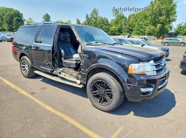 1FMJK2AT8GEF33158 2016 FORD EXPEDITION Black Przód prawy