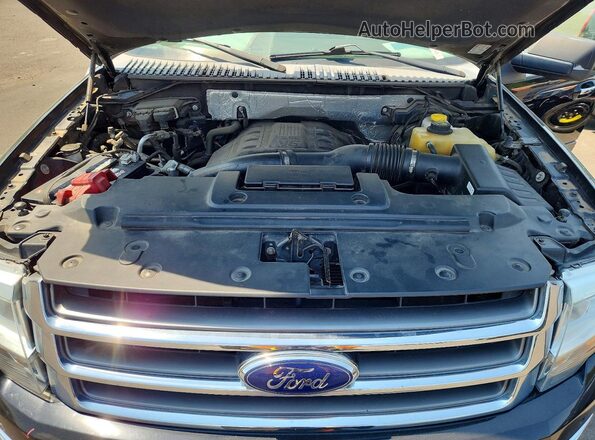 1FMJK2AT8GEF33158 2016 FORD EXPEDITION Black Widok wnętrza z tyłu