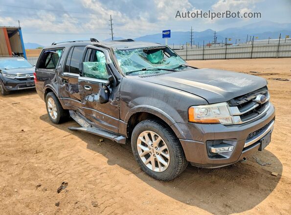 1FMJK2AT8GEF53345 2016 FORD EXPEDITION Серый Передняя правая четверть