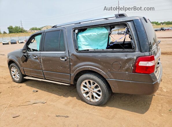 1FMJK2AT8GEF53345 2016 FORD EXPEDITION Серый Задняя левая четверть