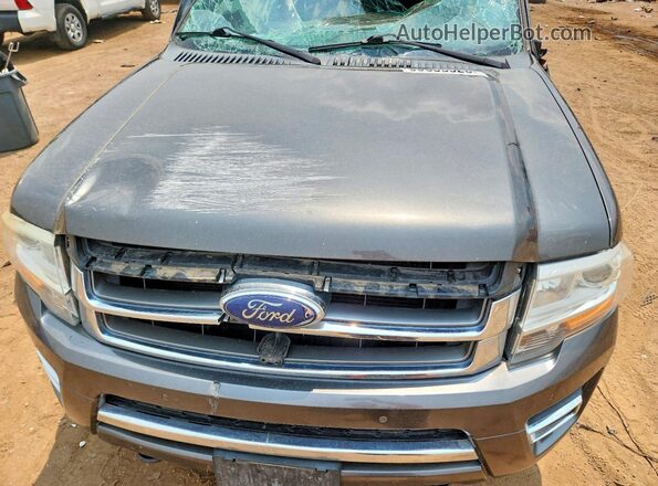 1FMJK2AT8GEF53345 2016 FORD EXPEDITION Серый Вид задней части салона