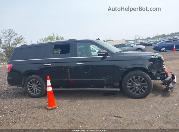 1FMJK2AT8KEA00140 2019 FORD EXPEDITION MAX Black Widok wnętrza z tyłu