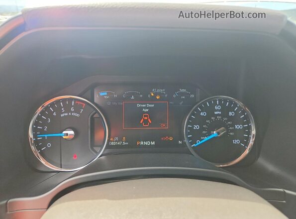 1FMJK2AT8KEA83536 2019 FORD EXPEDITION Белый Вид щитка приборов