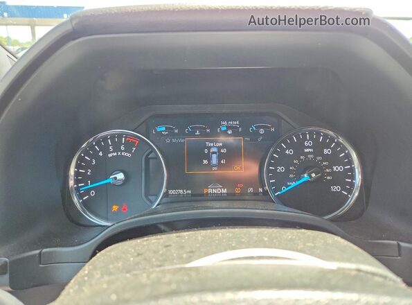 1FMJK2AT8MEA19578 2021 FORD EXPEDITION White Instrument cluster view