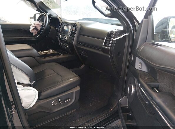 1FMJK2AT9LEA46710 2020 FORD EXPEDITION Black წინა სალონის ხედი
