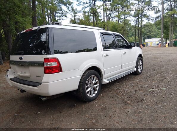 1FMJK2ATXGEF28978 2016 FORD EXPEDITION EL Белый Задняя правая четверть