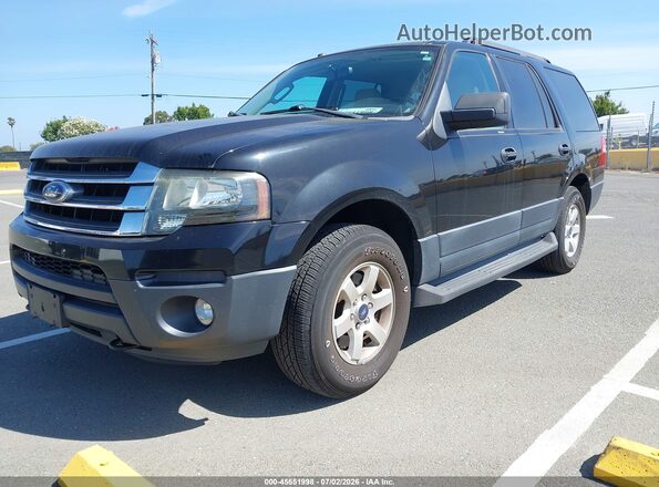 1FMJU1GT3GEF01424 2016 FORD EXPEDITION Black Widok z przodu