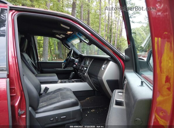 1FMJU1HT0GEF32810 2016 FORD EXPEDITION Red Vista interior delantera