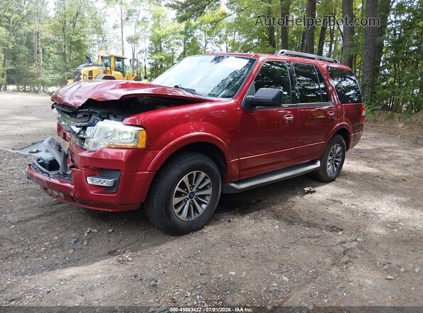 1FMJU1HT0GEF32810 2016 FORD EXPEDITION Red Vista tres cuartos delantera izquierda