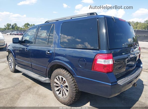 1FMJU1HT2GEF48863 2016 FORD EXPEDITION Blue Trasero izquierdo