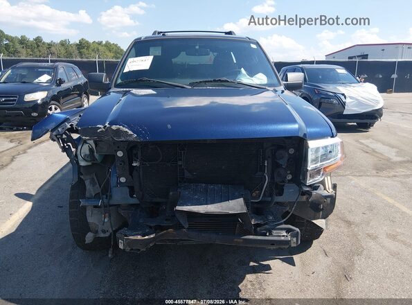 1FMJU1HT2GEF48863 2016 FORD EXPEDITION Blue Vista interior trasera