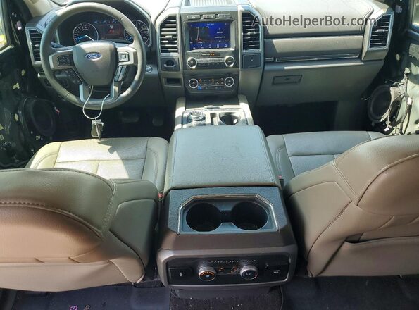 1FMJU1HT2MEA53705 2021 FORD EXPEDITION Black Вид панелі приладів