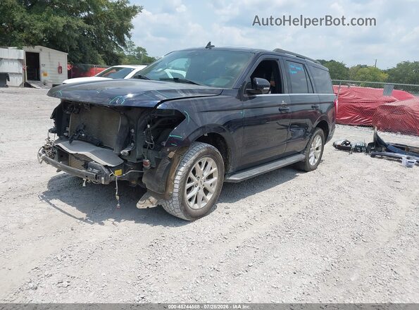 1FMJU1HT3MEA31857 2021 FORD EXPEDITION Dark Blue Передня ліва чверть