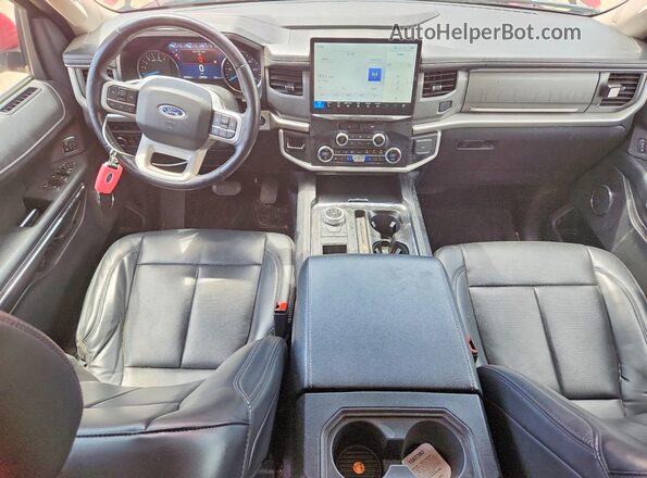 1FMJU1HT3NEA65928 2022 FORD EXPEDITION Red Widok deski rozdzielczej