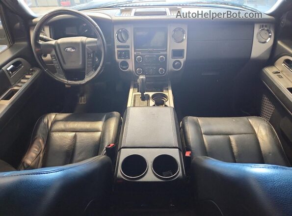 1FMJU1HT4HEA76392 2017 FORD EXPEDITION Black Widok deski rozdzielczej