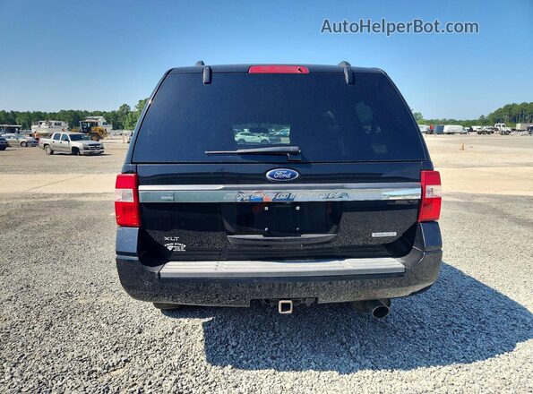 1FMJU1HT4HEA76392 2017 FORD EXPEDITION Black Widok z tyłu