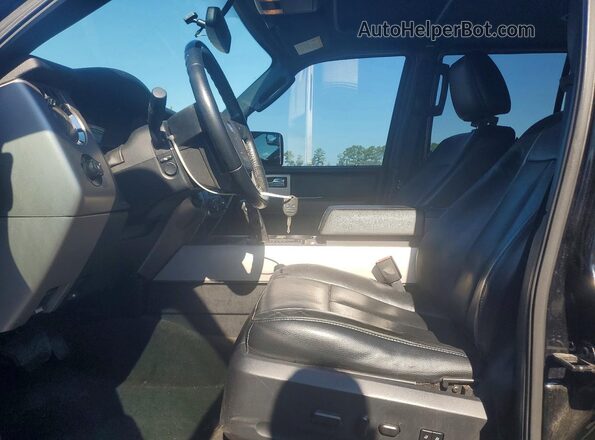 1FMJU1HT4HEA76392 2017 FORD EXPEDITION Black Widok wnętrza z przodu