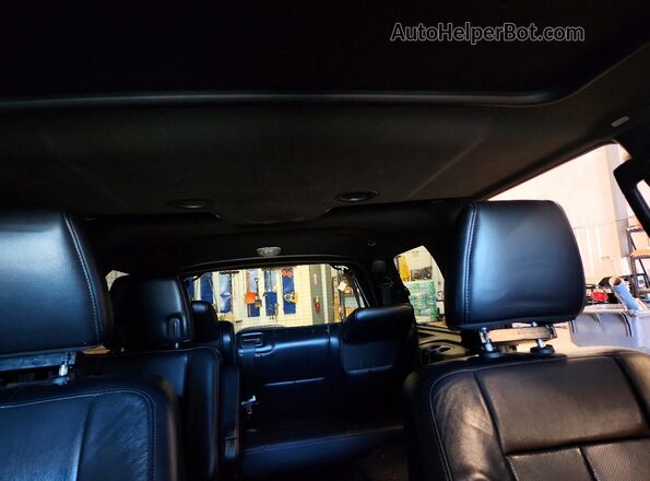 1FMJU1HT4HEA76392 2017 FORD EXPEDITION Black Widok tylnych siedzeń