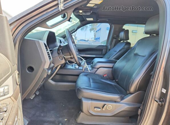 1FMJU1HT6JEA28673 2018 FORD EXPEDITION Black Вид салону спереду