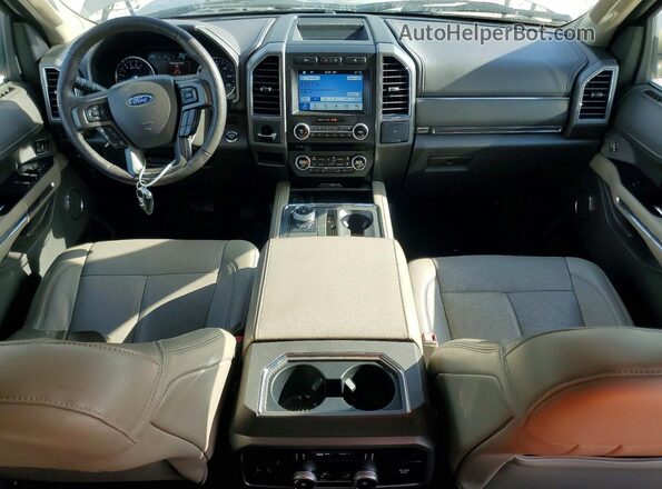 1FMJU1HT7JEA29136 2018 FORD EXPEDITION Beige Widok deski rozdzielczej
