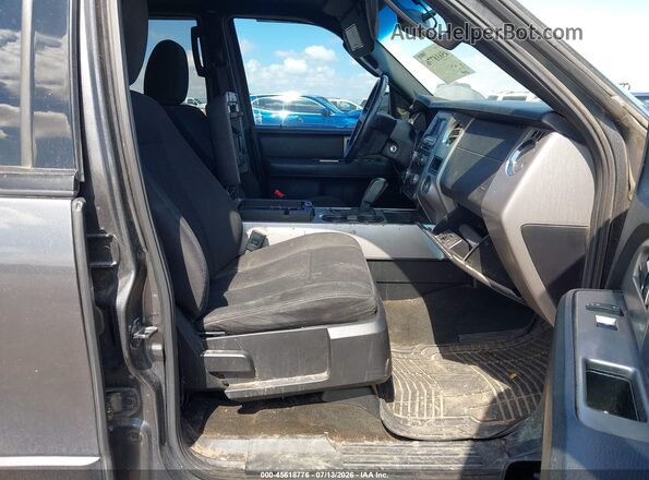 1FMJU1HT8HEA42679 2017 FORD EXPEDITION Gray Widok wnętrza z przodu
