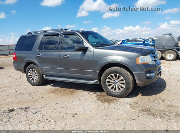 1FMJU1HT8HEA42679 2017 FORD EXPEDITION Gray Widok wnętrza z tyłu
