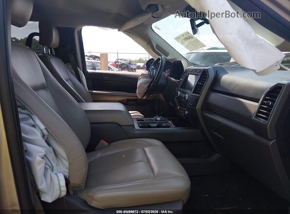 1FMJU1HT8LEA17208 2020 FORD EXPEDITION Gold Вид салону спереду
