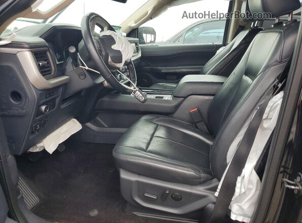 1FMJU1HT8NEA15882 2022 FORD EXPEDITION Black Widok wnętrza z przodu